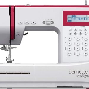 Bernette Sew&GO8 Machine à coudre ordinateur avec 197 programmes de couture