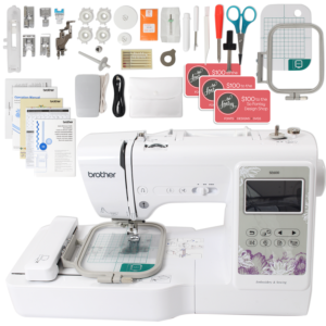 Brother SE600 informatisé de Couture & Broderie Machine Avec 4"x4" broderie Champ
